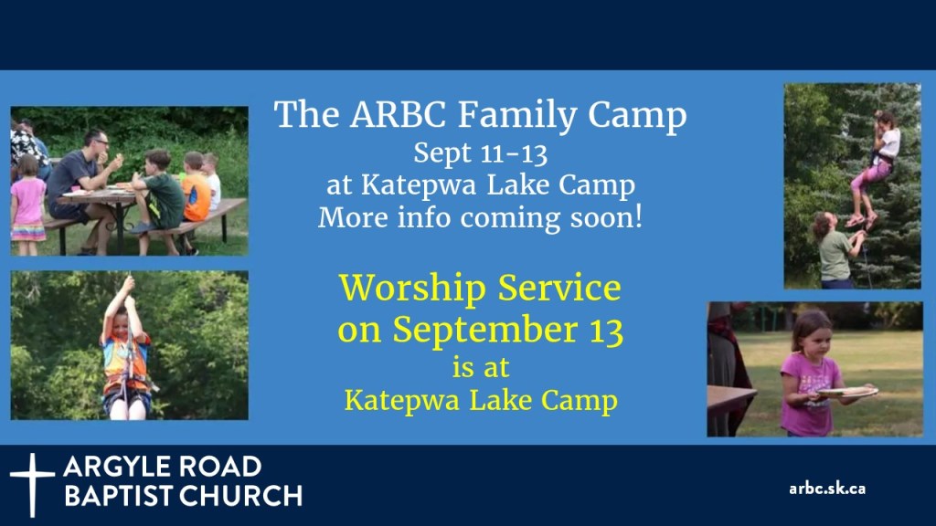 photos of families enjoying Argyle Road's family camp